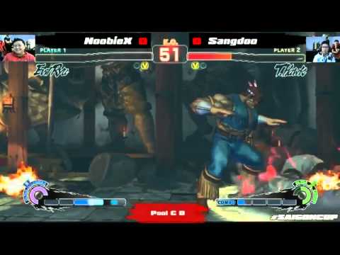 Saigon Cup 2014 - Pool D, Evil Ryu (NoobieX) vs T.Hawk (Sangdoo)