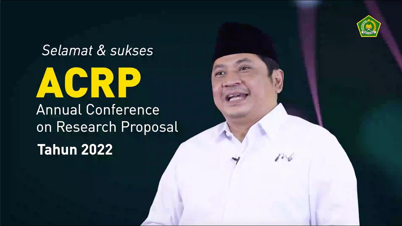 Selamat dan Sukses ACRP 2022