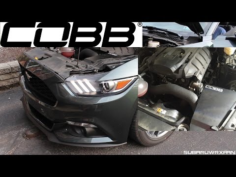Cobb Cold Air Intake Install and Review for EcoBoost Mustang!