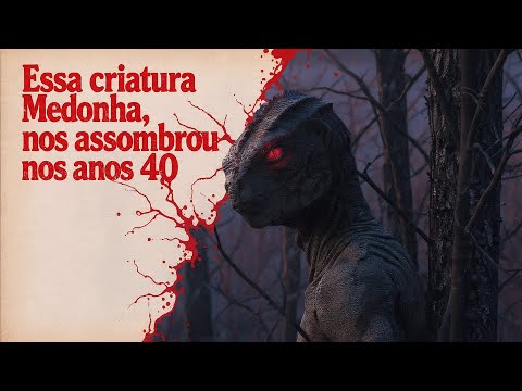 A bizarra criatura da Floresta!