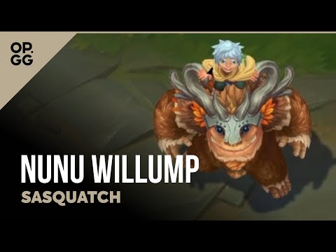 Sasquatch Nunu Willump - OP.GG Skin Review - League of Legends