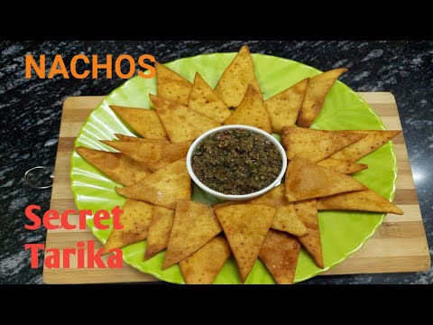 Nachos banane ka secret tarika/मकई के नाचो बनाने की विधि/Corn Tortilla chips/Makki ke chips