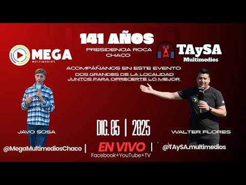 141 AÑOS PRESIDENCIA ROCA CHACO