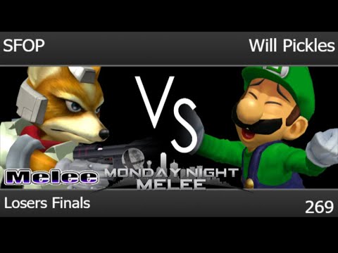 MNM 269 - TLOC | SFOP (Fox) vs Will Pickles (Luigi) Losers Finals - Melee