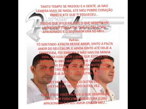 Tô Sentindo A Falta Desse Amor - Trio Para Amar