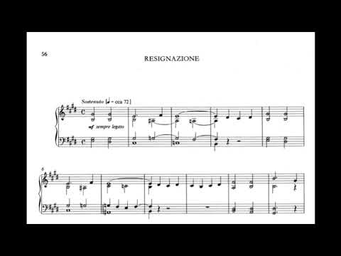 Liszt – Resignazione, S187a (Thomson)