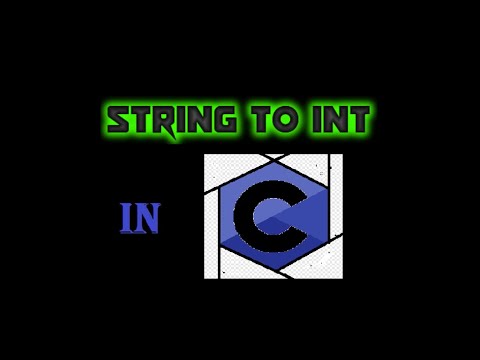Converting Int To String C