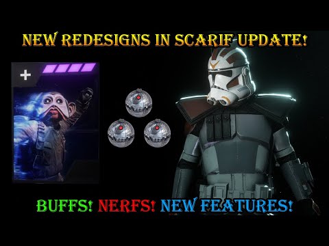 NEW REDESIGNS In Scarif Update! - Arc Trooper Buff! Star Card Redesign! - Star Wars Battlefront 2!