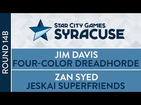 SCGNY: Round 14B - Zan Syed vs Jim Davis [Standard]