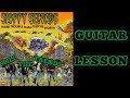 SLOPPY SECONDS -KILL THE TRENDY GUITAR LESSON