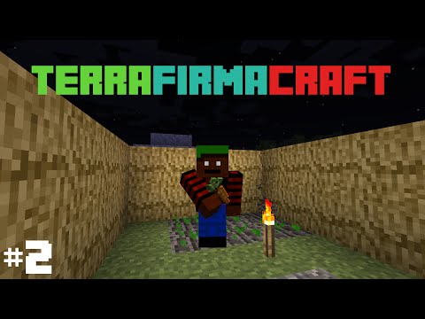 Minecraft TerraFirmaCraft #2 : Meine erste Mahlzeit!