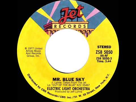 1978 HITS ARCHIVE: Mr. Blue Sky - Electric Light Orchestra (stereo 45 single version)