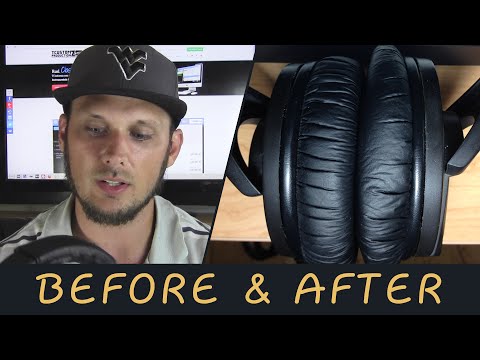 Replacing Studio Headphone Ear Pads / Cushions - Sennheiser HD 280 Pro | TCustomz Productionz