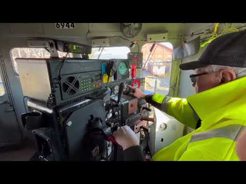 Cab Ride GP30 - B&O Railroad Museum - B&O 6944 - Mile One Express (Behind the Scenes Experience)