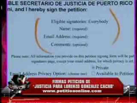 SuperXclusivo 6/21/10 - Petición justicia para Lorenzo