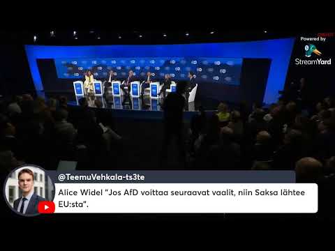 Davos lehdistötilaisuus (LIVE)