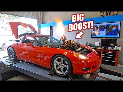 The Auction Corvette Goes Back on the Dyno... Will the "NEW" Junkyard Engine Hold?