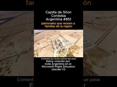 Capilla de Siton, Cordoba desde el Microsoft Flight Simulator #capilladesiton #cordoba #msfs