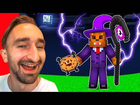 Becoming A WIZARD In Minecraft Cookie Camp