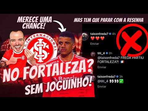 ⚠️🔴⚪️ TAISON NO FORTALEZA? | ELE MERECE UMA CHANCE, MAS PRECISA SAIR DA QUINTA SÉRIE!!!