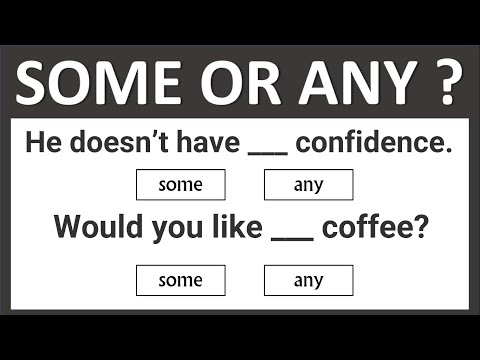 Some or Any Quiz | English Grammar Test