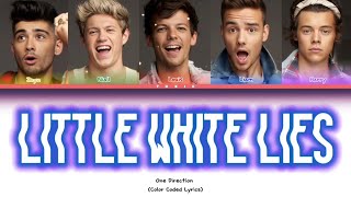One Direction - Little White Lies [Color Coded Lyrics]
