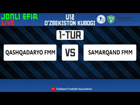 1-tur. Qashqadaryo FMM (U12) 0-2 Samarqand FMM (U12) #tugadi