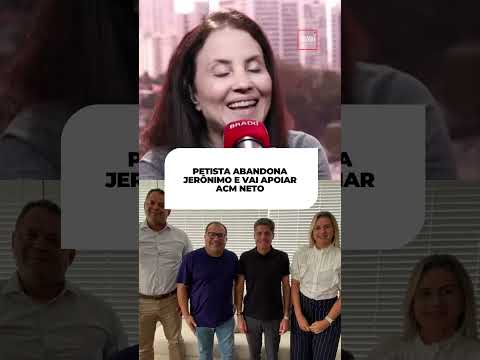 PETISTA ABANDONA JERÔNIMO E VAI APOIAR ACM NETO