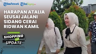 Atalia Praratya Ungkap Harapan seusai Jalani Sidang Cerai Ridwan Kamil