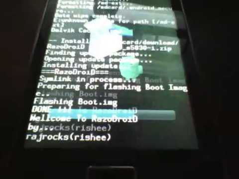 comment installer rom galaxy s