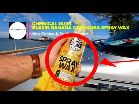 Chemical Guys Blazin Banana Carnauba Spray Wax