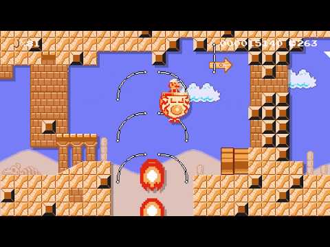 Blazing Breakthrough (Super Mario Maker 2)