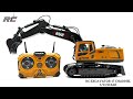 HD Miniature New 2024 RC Excavator 17 Channel 1 14 Scale Part 1