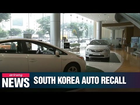 Thumbnail for Nine automakers, including GM Korea, recalling over 200,000 cars in S. Korea by Toyota Motor Korea