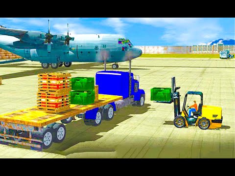 Airplane Pilot Car Transporter Simulator 2020 । Android Gameplay