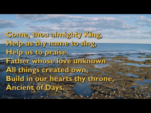 Come, Thou Almighty King (Tune: Italian Hymn - 4vv) [with lyrics for congregations]
