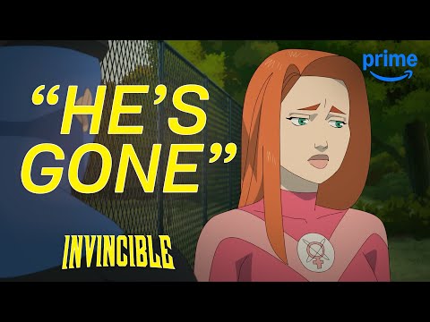 Mark Comforts Eve at Rex Splode's Funeral | Invincible | Prime Video