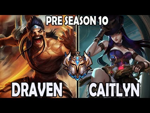 Draven vs Caitlyn ADC [ Optic Arrow ] Challenger Korea