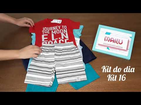 Kit do dia - 20 peças - Exatamente as peças do vídeo