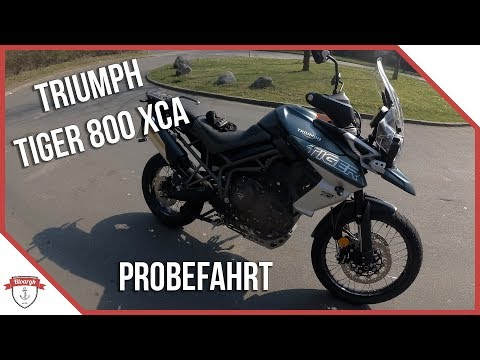 Triumph Tiger 800 XCA Probefahrt