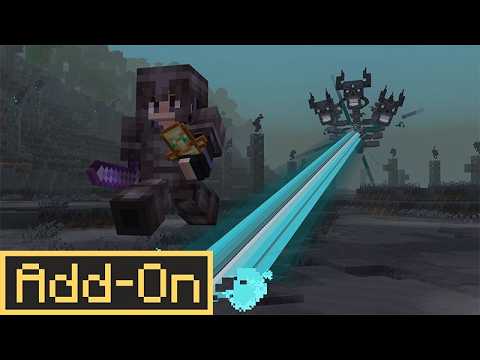 WITHER APOCALYPSE ADDON insane BOSS BATTLE + Corruption Biome in Minecraft Bedrock!