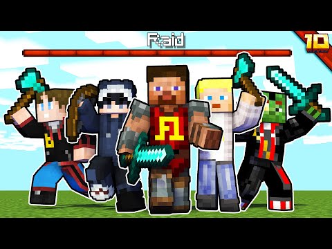 RAID in meiner Craft Attack 10 Stadt
