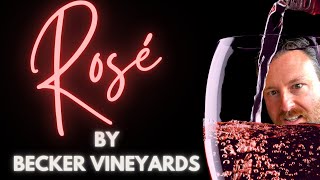 WINE TASTING | Rosé All Day | JOLIE | Becker Vineyards | Wine Review #buzzwithyourcuz