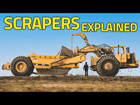 How Scrapers Move Literal Mountains!