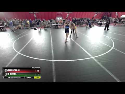 165 Lbs Round 1 - Owen Burling, WI Vs Niko DeZiel, WI Fee1