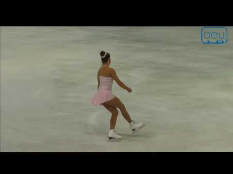 Joanna Sorg. Oberstdorf 2018. Silver Ladies II FS. 17 place