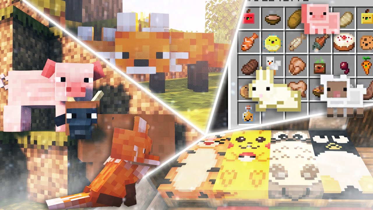 Cute & Simple Minecraft Texturepacks / Resource Packs 1.15.2+