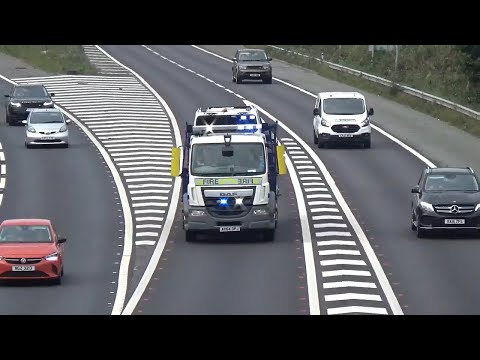 Bolton North Beavertail And Pump Responding | Greater Manchester Fire & Rescue Service