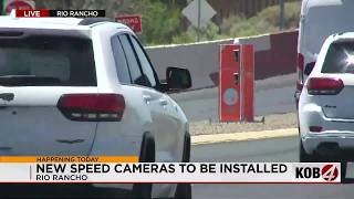 New Mexico Highway 528's new speed cameras are now up