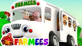 The Wheels On The Bus | Songs for Children Compilation | Kids Songs by Farmees